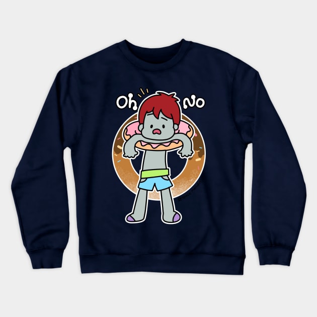 Oh, no Crewneck Sweatshirt by spacemandu